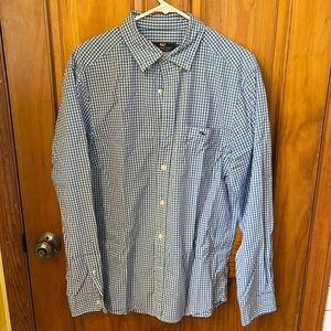 Vineyard Vines Blue Gingham Casual Shirt